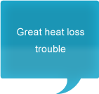 Great heat loss trouble